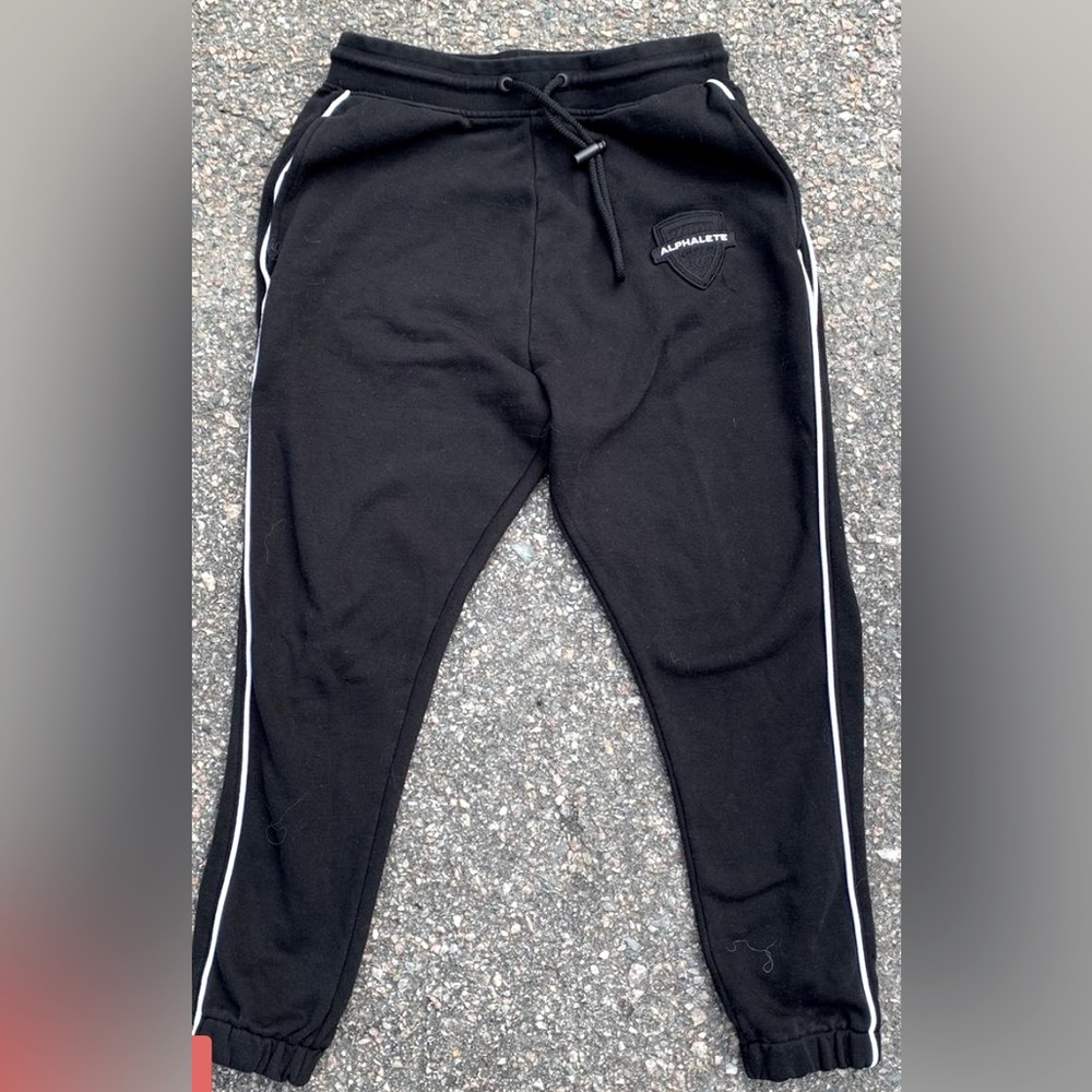 Black Alphalete joggers